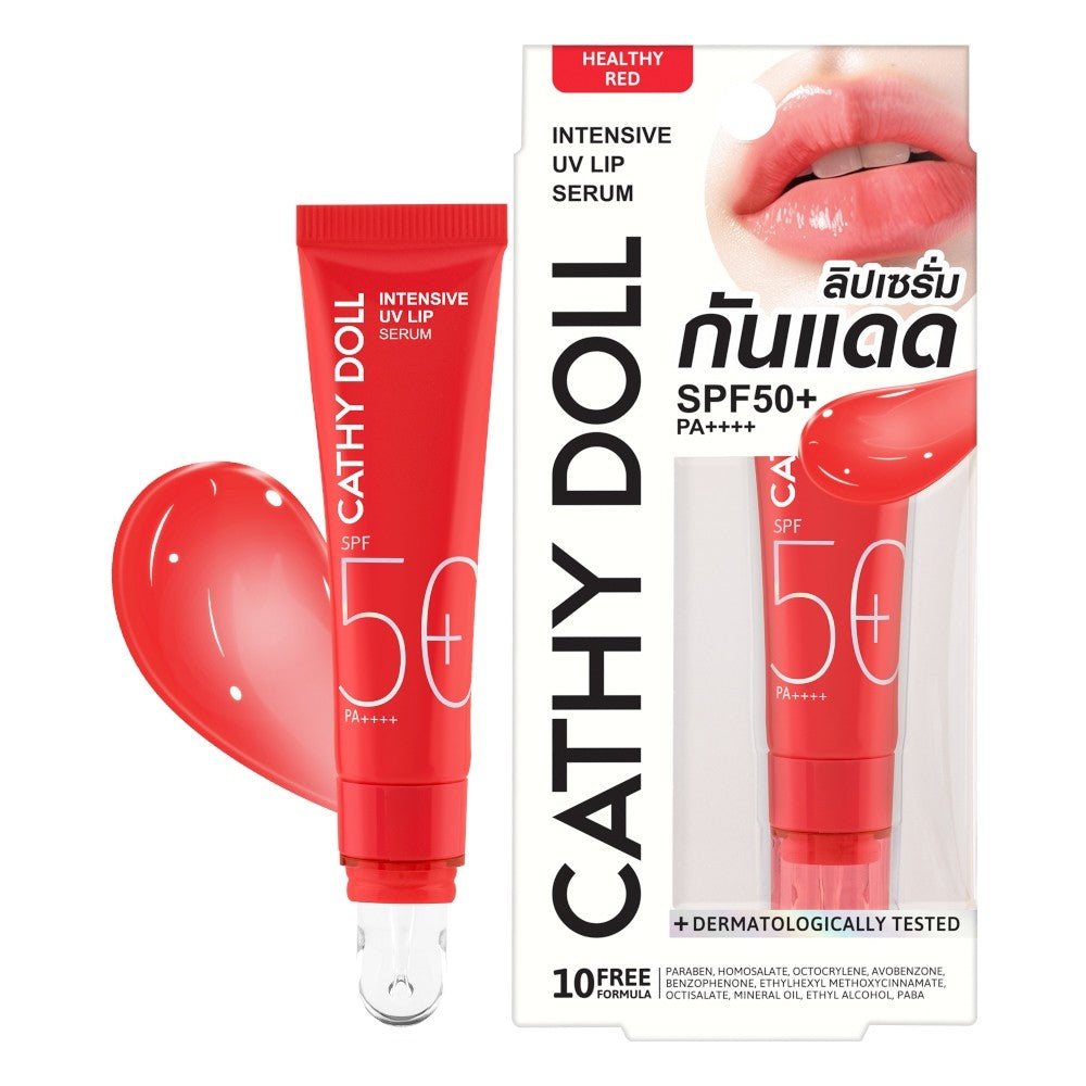CATHY DOLL RED INTENSIVE UV LIP SERUM SPF50+ PA++++ 10 ML.