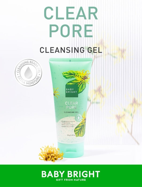 BABY BRIGHT CLEANSING GEL 185 G. - CLEAR PORE