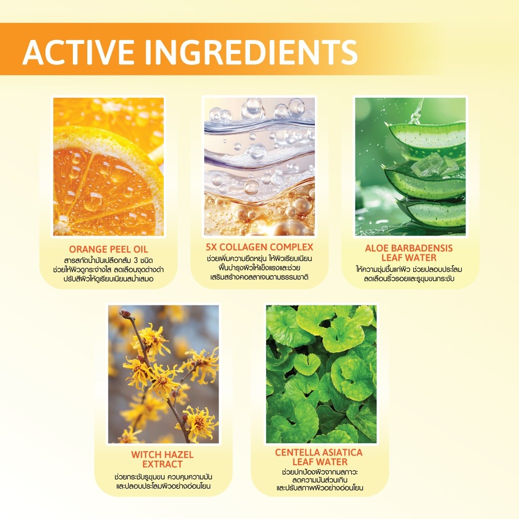 CATHY DOLL WHITE VITAMIN C CLEANSING WATER 500 ML.