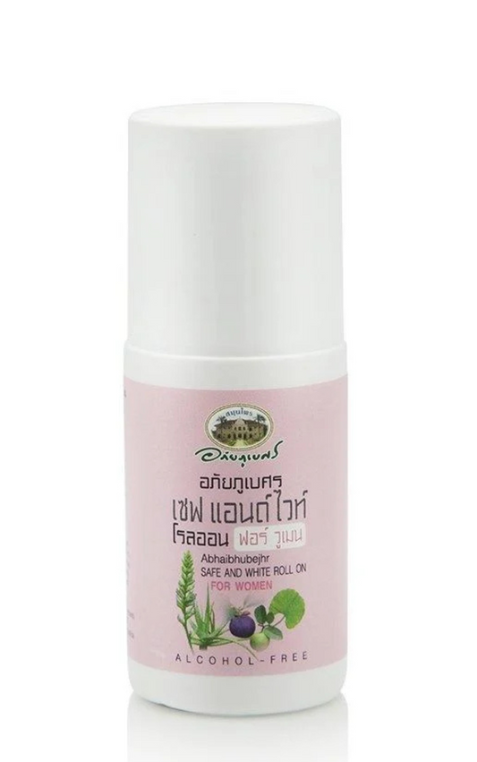 ABHAIBHUBEJHR SAFE & WHITE ROLL ON FOR WOMEN 50 ML.