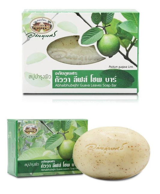 ABHAIBHUBEJHR GUAVA LEAVES SOAP BAR 100 GM. (GUAVA LEAF SKIN CARE SOAP)