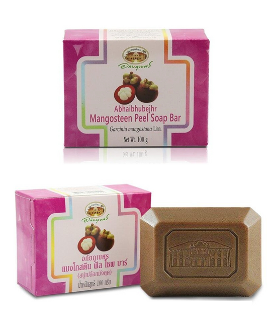 ABHAIBHUBEJHR MANGOSTEEN PEEL SOAP BAR 100 GM.