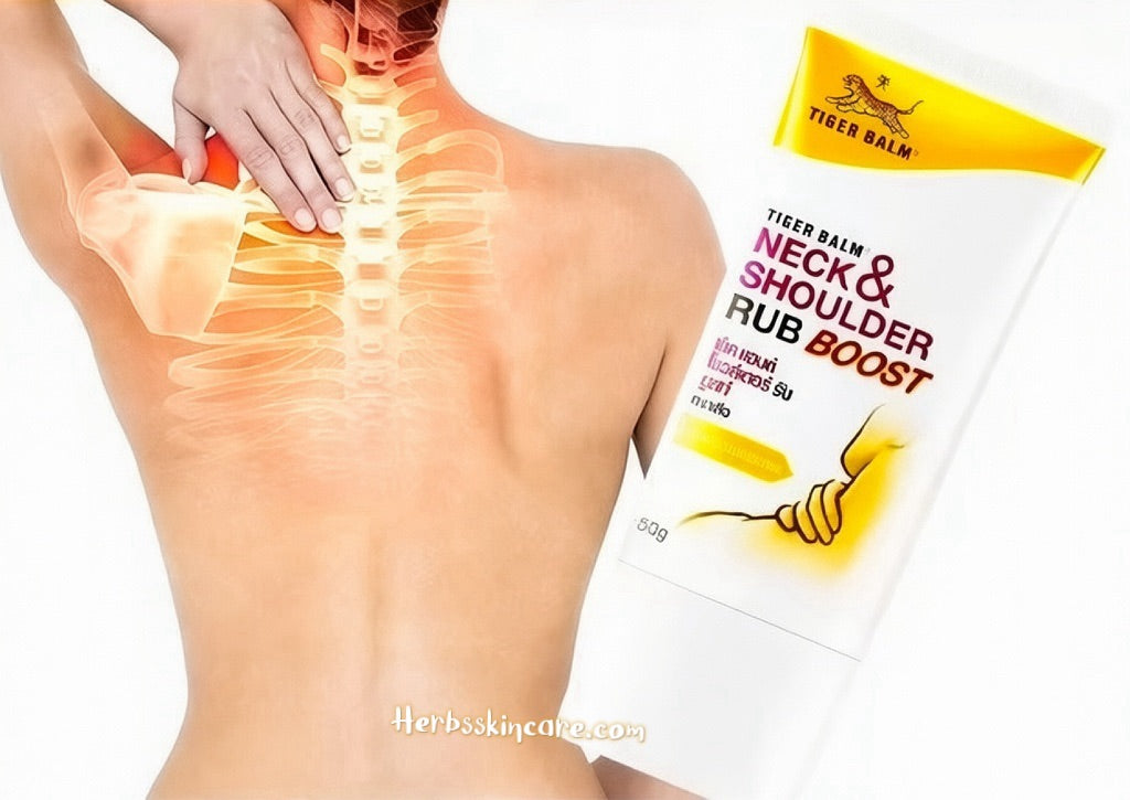 BÁLSAMO DE TIGRE PARA CUELLO Y HOMBROS BOOST 50 g. (FÓRMULA CALIENTE)