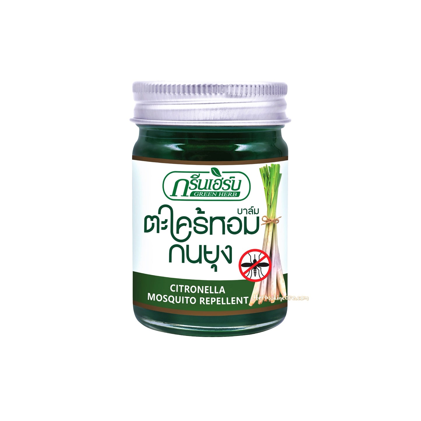 BÁLSAMO DE LIMONCILLO VERDE (REPELENTE DE MOSQUITOS DE HIERBA LIMÓN) 50 G.