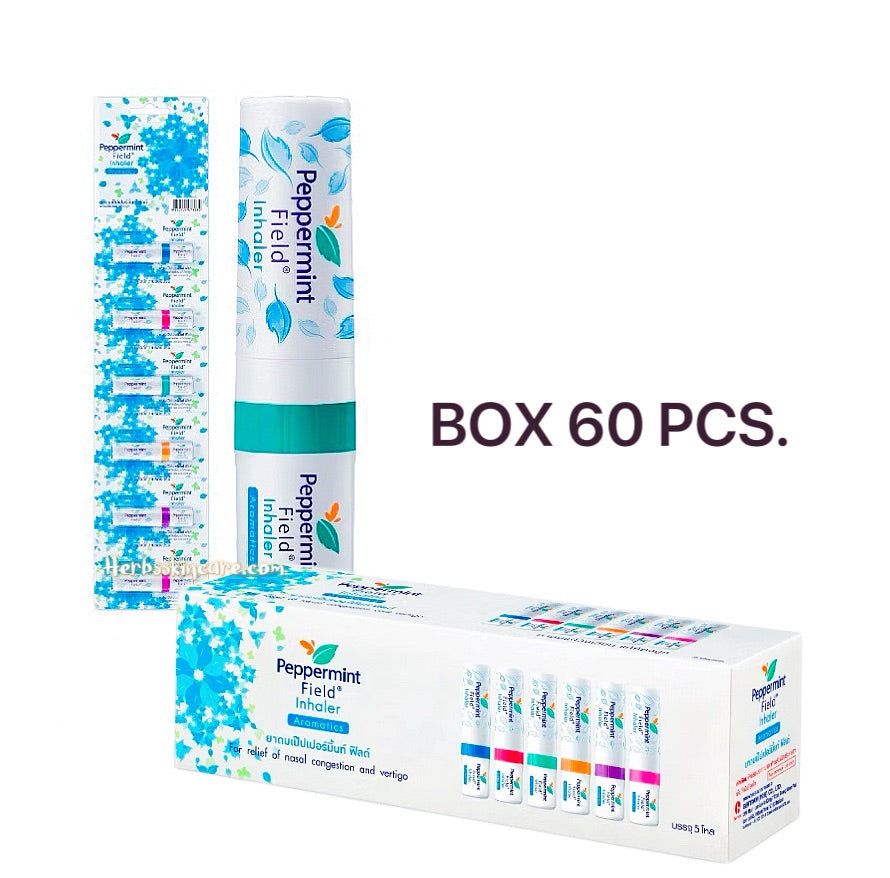 INHALADOR AROMÁTICO MENTA PIPERITA 2 ML. (CAJA 60 UDS.)