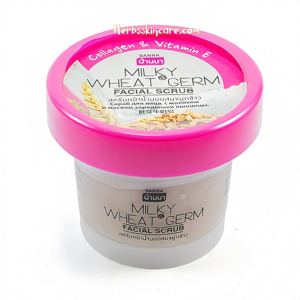 BANNA FACIAL SCRUB 100 G. (MILKY WHEAT GERM)