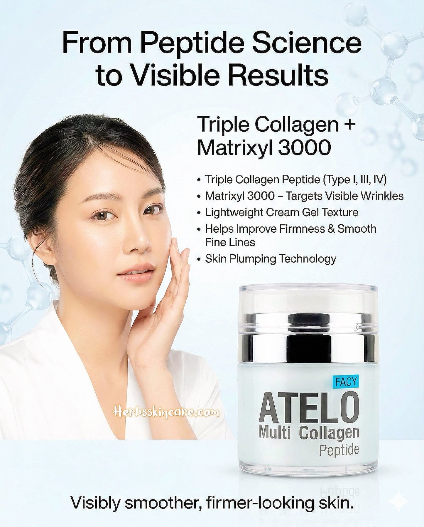 FACY ATELO MULTI COLLAGEN PEPTIDE CREAM GEL 30 G.