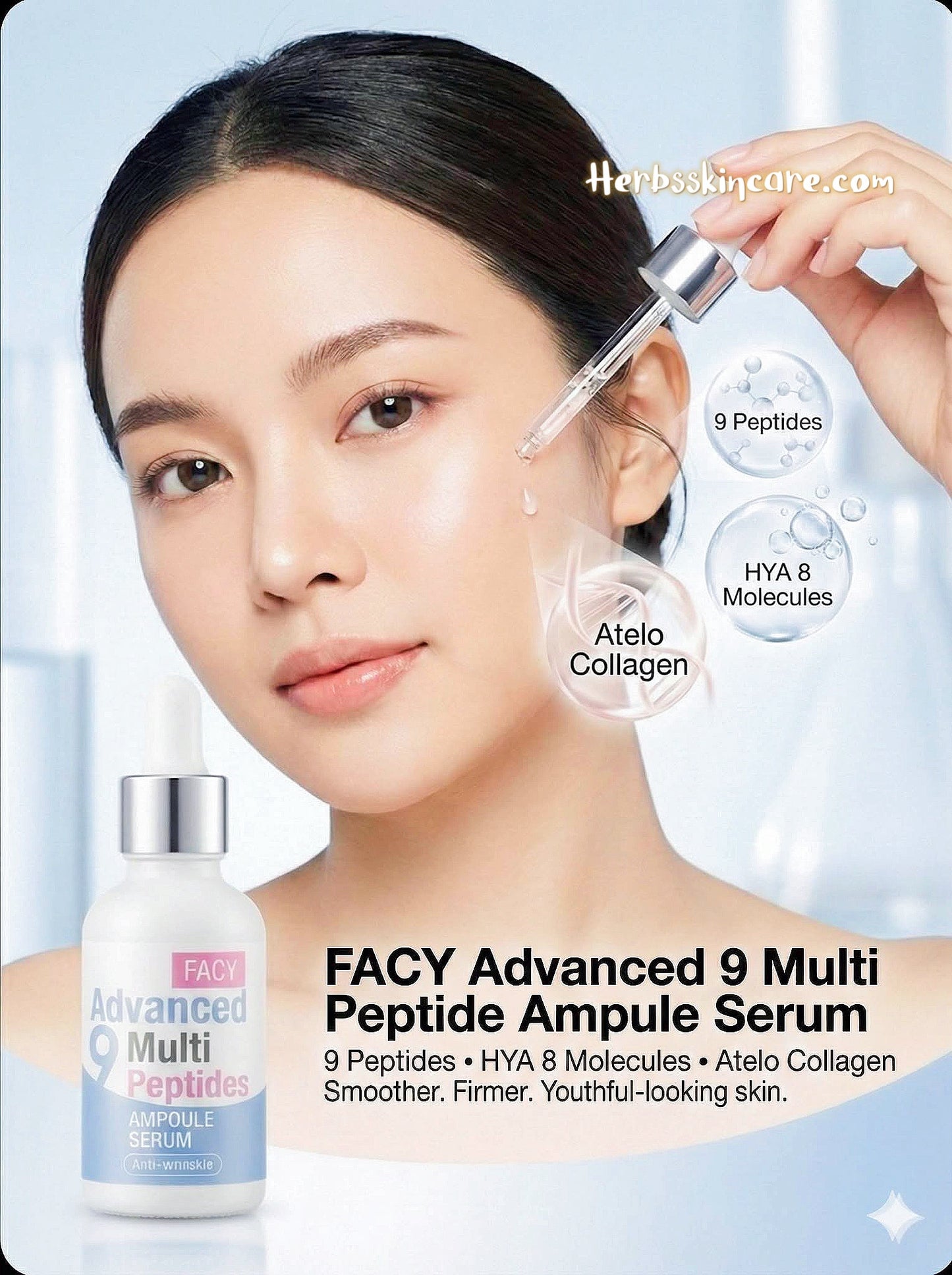 FACY ADVANCED 9 MULTI-PEPTIDE AMPOULE SERUM 30 ML.