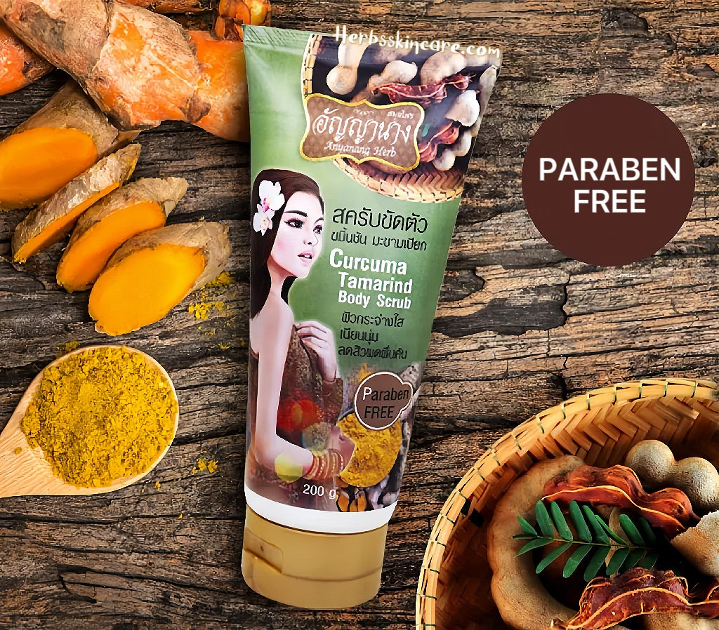ANYANANG HERB CURCUMA TAMARIND BODY SCRUB 200 G.