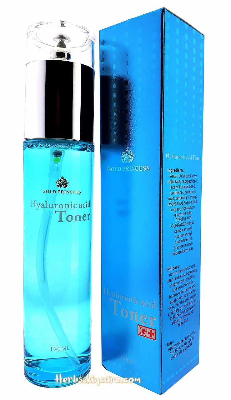 GOLD PRINCESS HYALURONIC ACID TONER 120 ML.