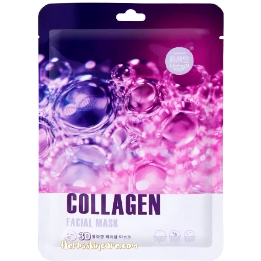 EAST-SKIN COLLAGEN 3D FACIAL MASK (BOX 10 PCS.)