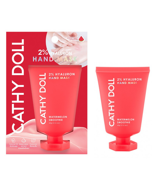 CATHY DOLL 2% HYALURON HAND MASK - WATERMELON 60 G.
