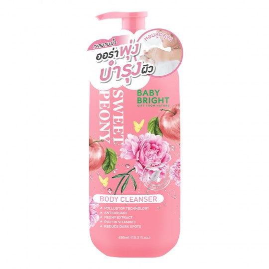 BABY BRIGHT BODY CLEANSER 450 ML.- SWEET PEONY