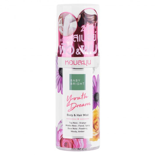 BABY BRIGHT BODY AND HAIR MIST 50 ML. - YOUTH DREAM