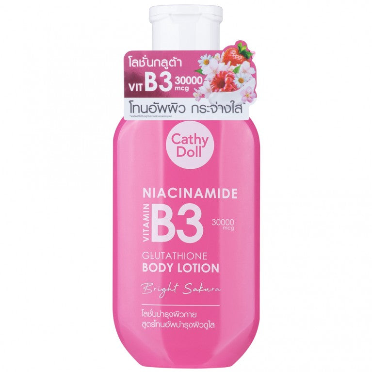CATHY DOLL NIACINAMIDE VITAMIN B3 GLUTATHIONE BODY LOTION 150 ML.