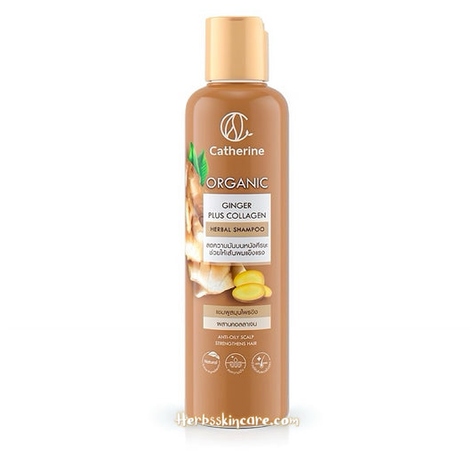 CATHERINE GINGER PLUS COLLAGEN HERBAL SHAMPOO 250 ml.
