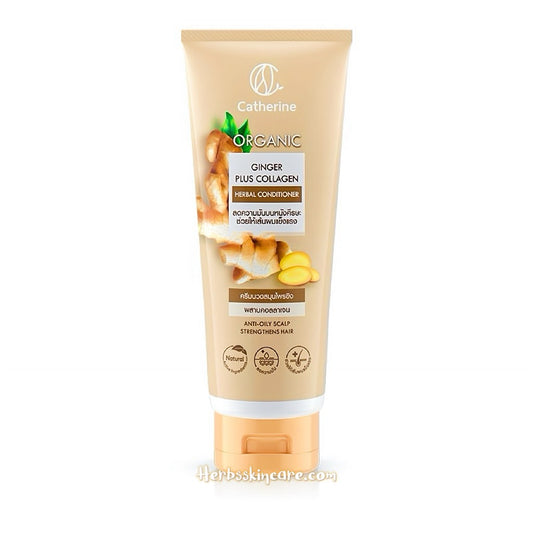 CATHERINE GINGER PLUS COLLAGEN HERBAL CONDITIONER 200 ml.
