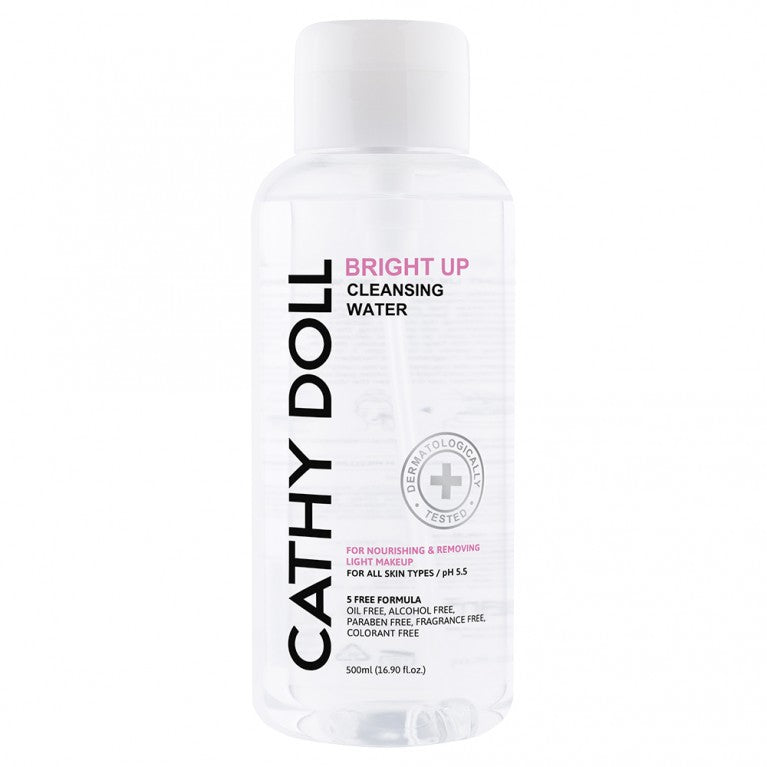 CATHY DOLL BRIGHT UP CLEANSING WATER 500 ML.