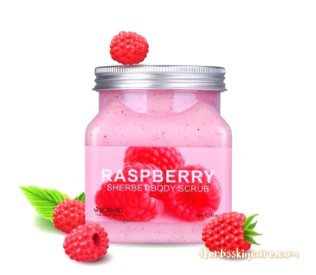 BEAUTY BUFFET SCENTIO EXFOLIANTE EN SORBETE MINIMIZADOR DE POROS DE FRAMBUESA 350ML