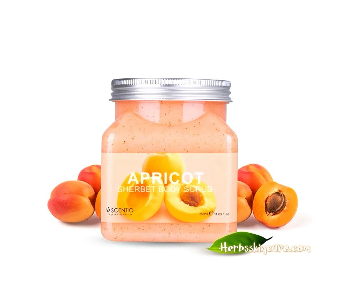 BEAUTY BUFFET SCENTIO EXFOLIANTE EN GEL DE ALBARICOQUE ANTiedad 350 ML.