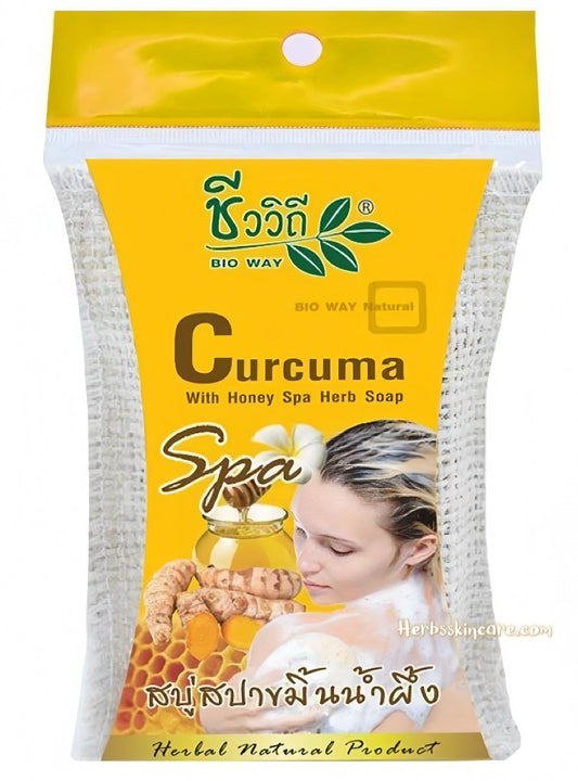 BIO WAY CURCUMA AND HONEY SPA SOAP 75 G.