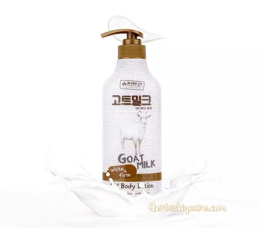 BEAUTY BUFFET MADE IN NATURE GOAT MILK BODY LOTION 450 ML.