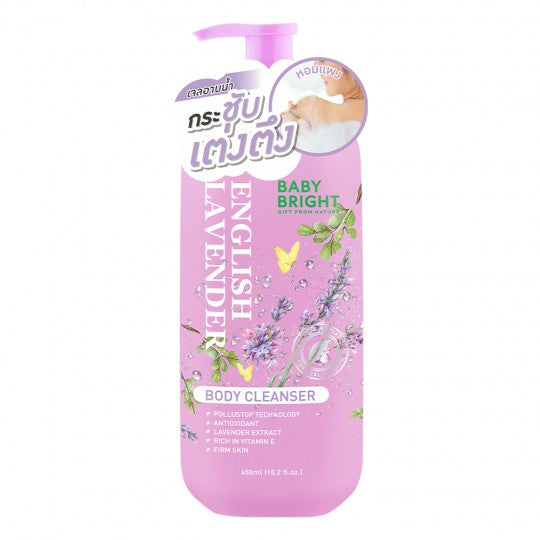BABY BRIGHT BODY CLEANSER 450 ML.- ENGLISH LAVENDER