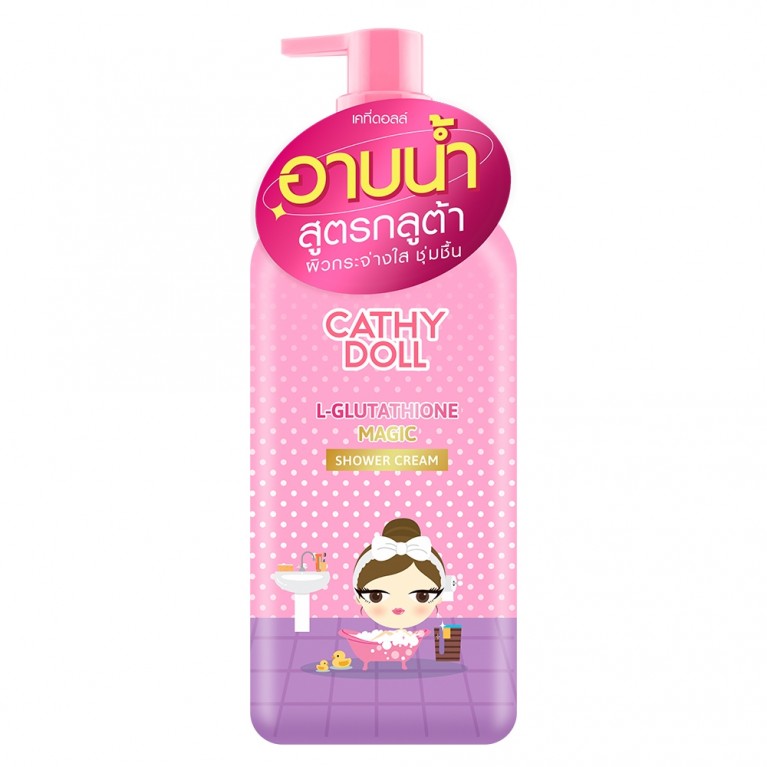 CATHY DOLL L-GLUTATHIONE MAGIC SHOWER CREAM 500 ML.