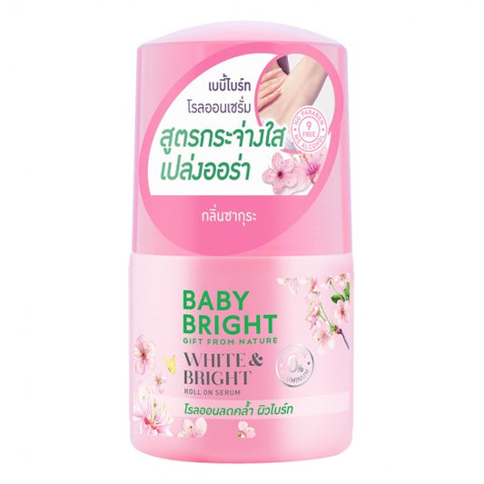 BABY BRIGHT ROLL-ON SERUM 50 ML. - WHITE AND BRIGHT