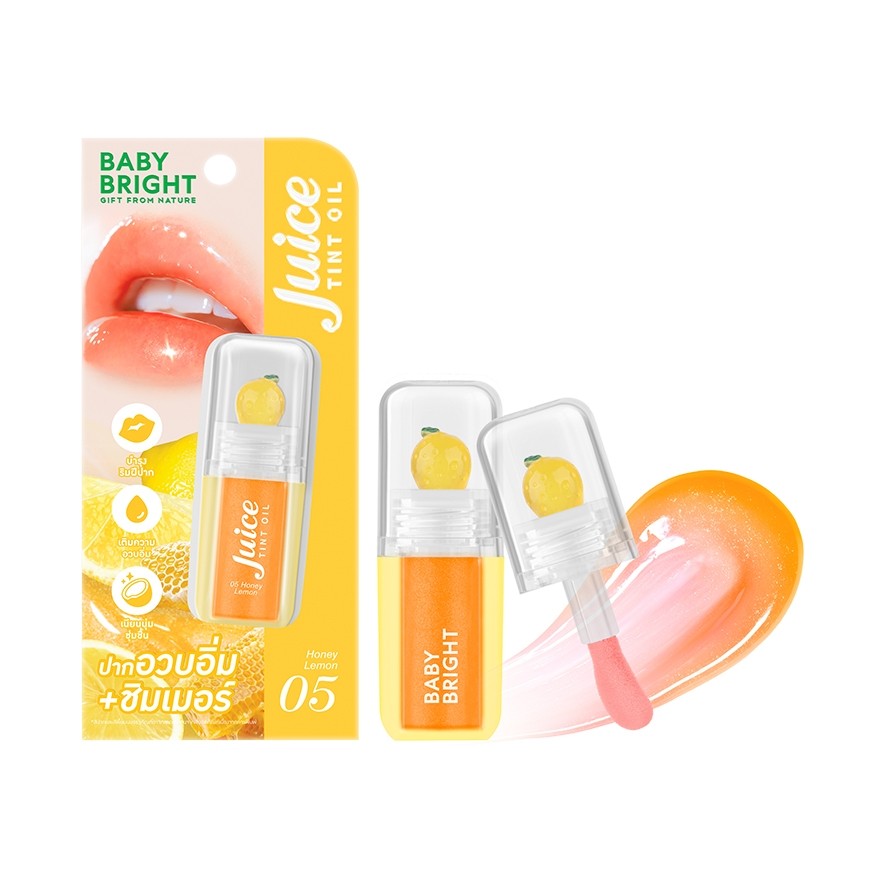 BABY BRIGHT JUICE TINT OIL LABIAL - 05 MIEL LIMÓN