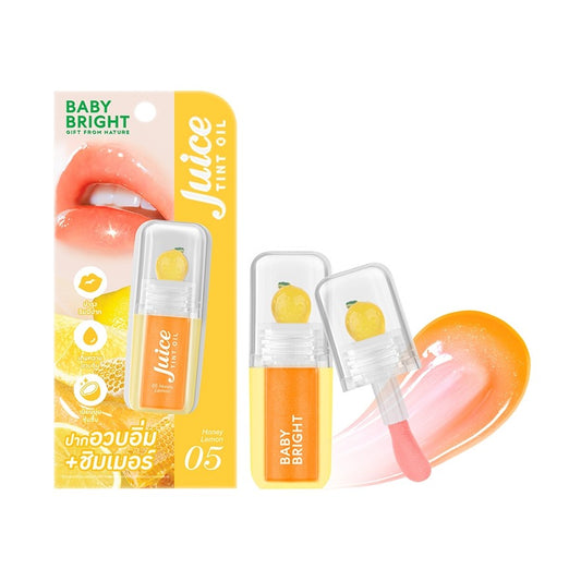 BABY BRIGHT JUICE TINT OIL LIP - 05 HONEY LEMON 3.1 G.