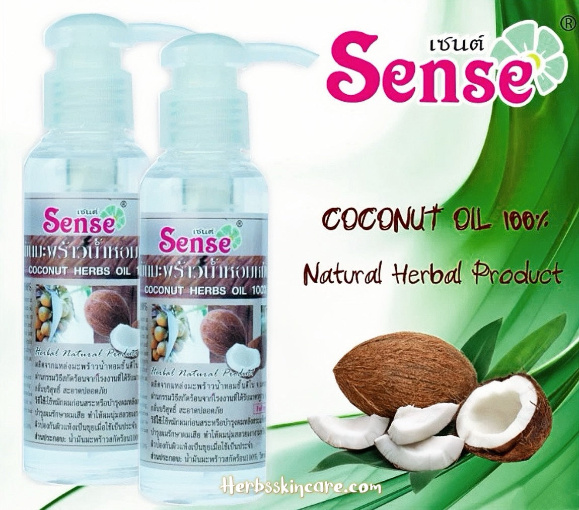 PERFUME TRATAMIENTO CAPILAR CON ACEITE DE COCO SENSE 100 ML.