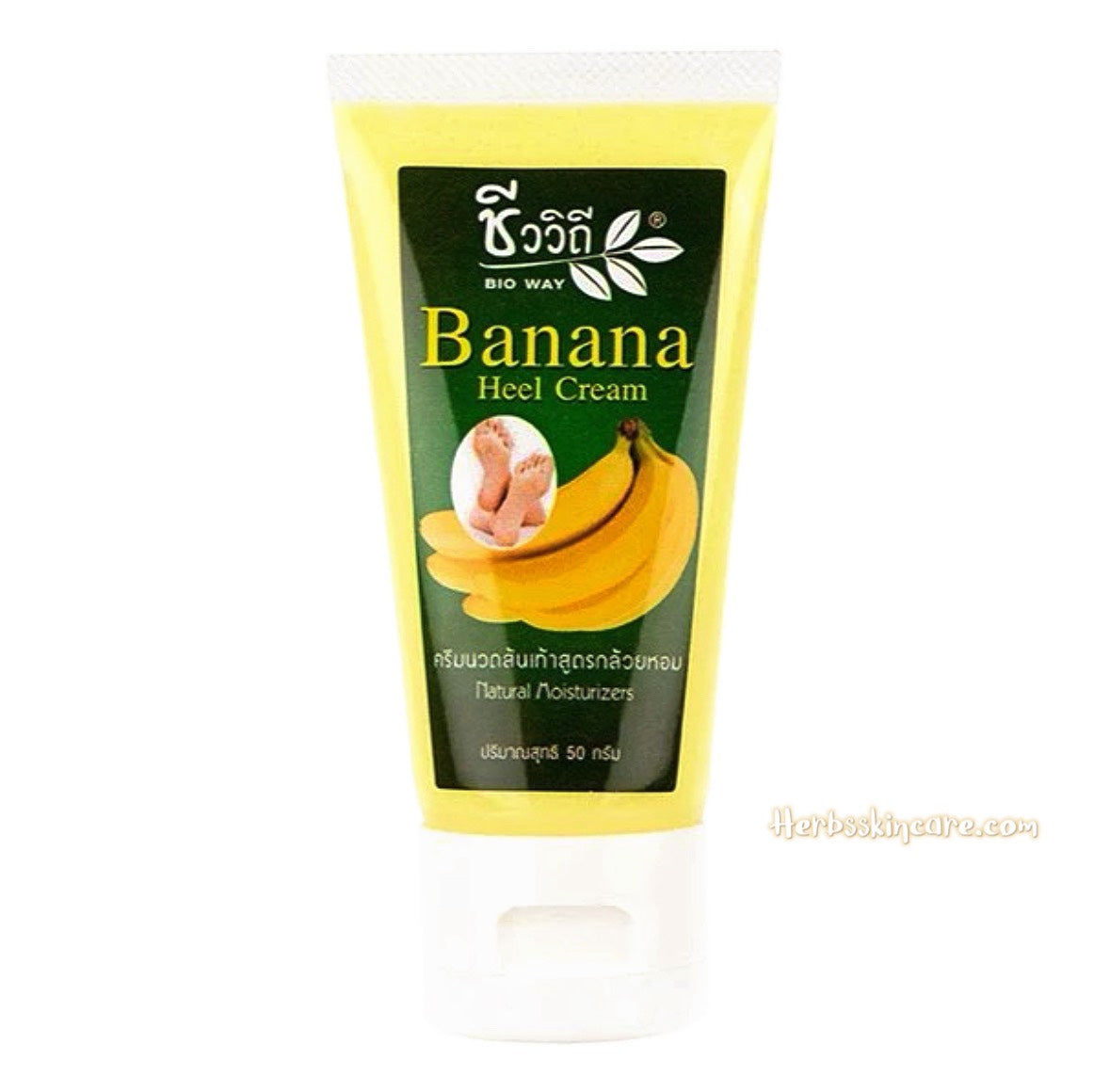 BIOWAY CREMA DE PLÁTANO PARA TALONES 50 G.