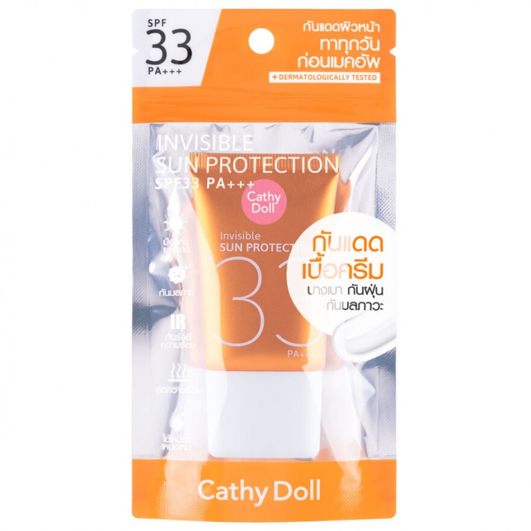 CATHY DOLL INVISIBLE SUN PROTECTION SPF33 PA+++ 20 ML.