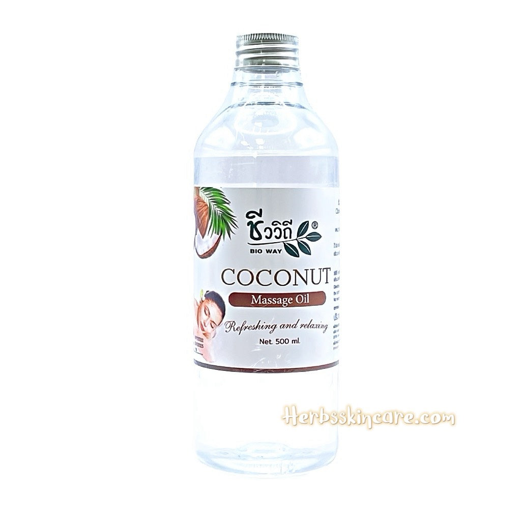 ACEITE DE MASAJE DE COCO BIOWAY 500 ML.