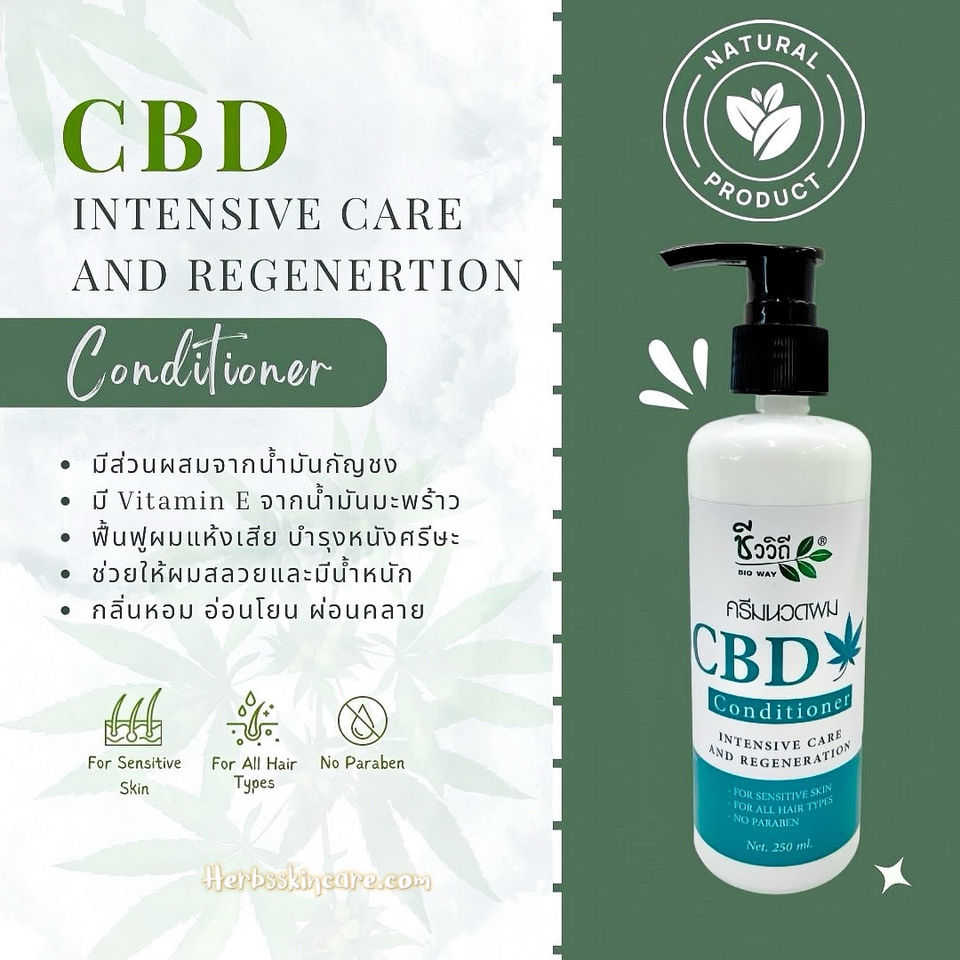 ACONDICIONADOR BIOWAY CBD 250 ML.