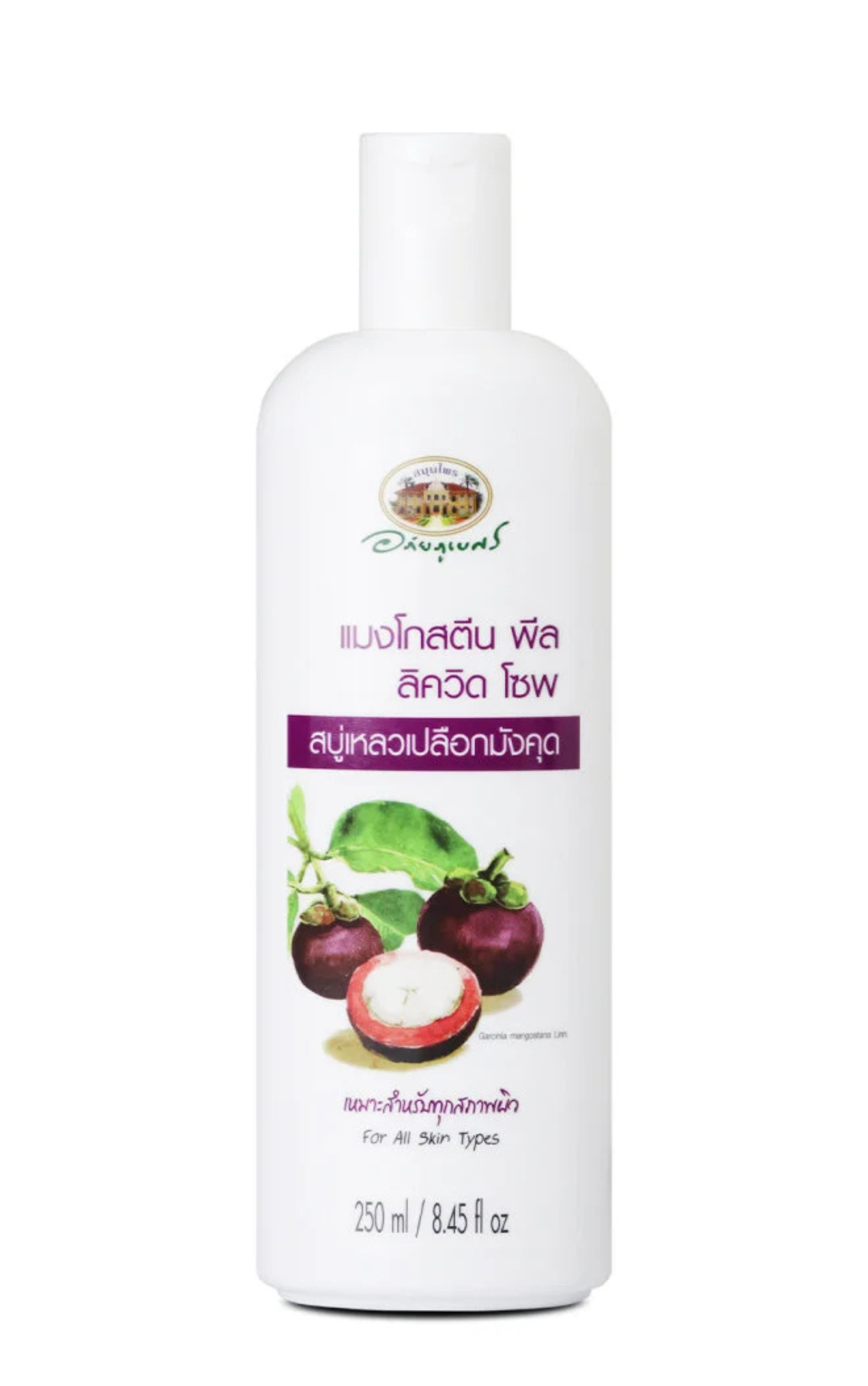 ABHAIBHUBEJHR MANGOSTEEN PEEL LIQUID SOAP 250 ML.