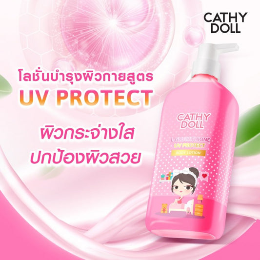 CATHY DOLL  L - GLUTATHIONE UV PROTECT BODY LOTION 500 ML.