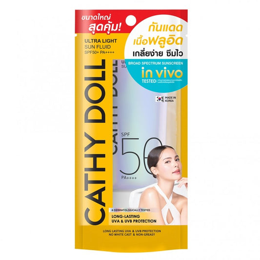 CATHY DOLL ULTRA LIGHT SUN FLUID SPF50+ PA++++ 70 ML.