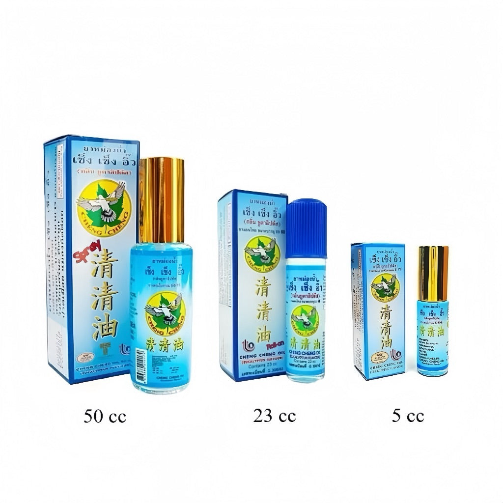 CHENG CHENG OIL ROLL ON 23 cc. (EUCALYPTUS FLAVOUR)