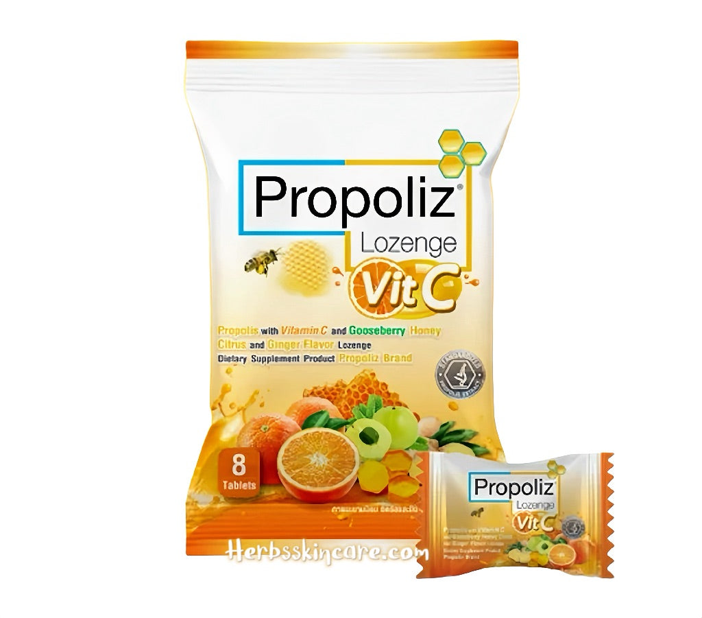 CARAMELO DE PROPOLIS Y VITAMINA C (CAJA/10 SOBRES)