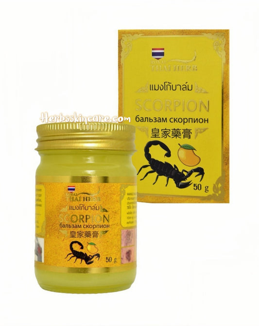 ROYAL THAI HERB - SCORPION BALM 50 G. (MANGO)