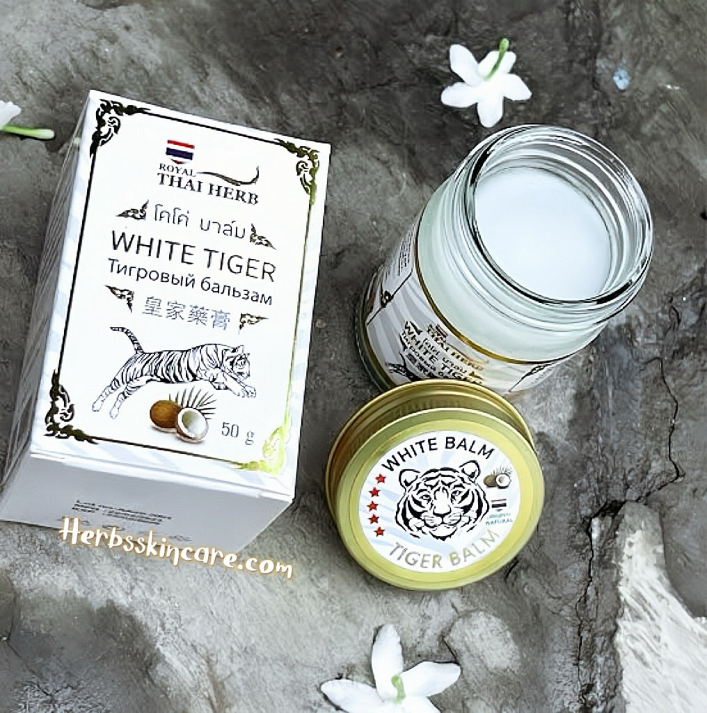 HIERBA REAL TAILANDESA - BÁLSAMO TIGRE BLANCO 50 G. (COCO)