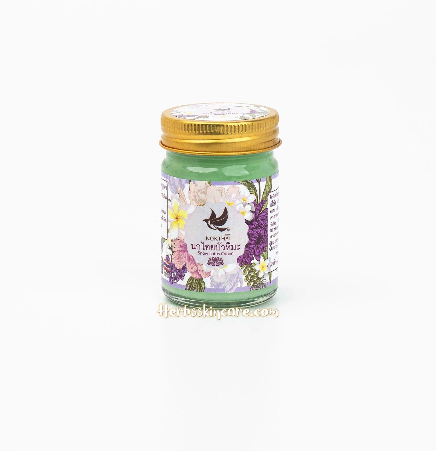 BÁLSAMO DE HIERBAS NOKTHAI PARA MASAJE LOTO DE NIEVE 50 G.