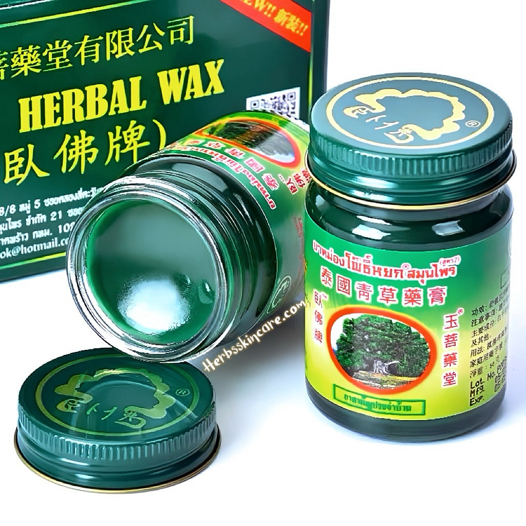 BÁLSAMO HERBAL TAILANDÉS PHOYOK FÓRMULA 2 (50G. X 3 UDS.)