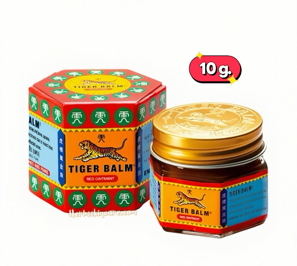 BÁLSAMO DE TIGRE ROJO UNGÜENTO HERBAL 10 G.