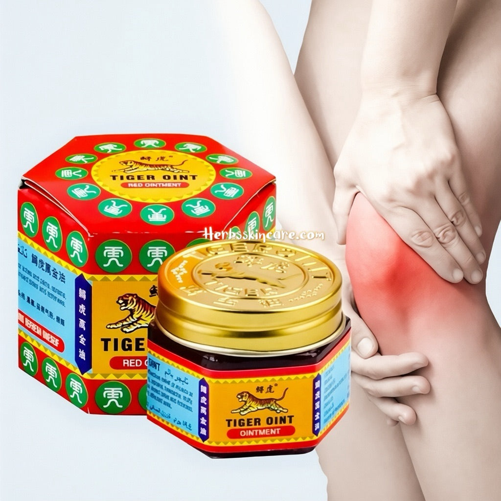 TIGER BALM RED HERBAL OINTMENT 10 G. (BOX 12 PCS.)