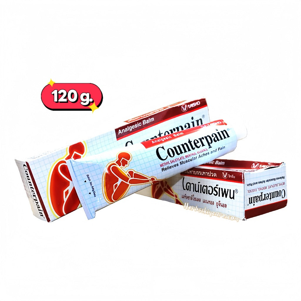 COUNTERPAIN - BÁLSAMO ANALGÉSICO (ROJO) 120 g.
