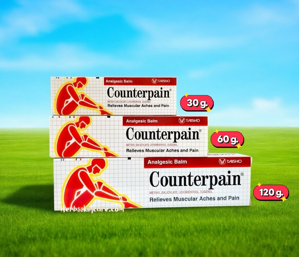 COUNTERPAIN - BÁLSAMO ANALGÉSICO (ROJO) 120 g.