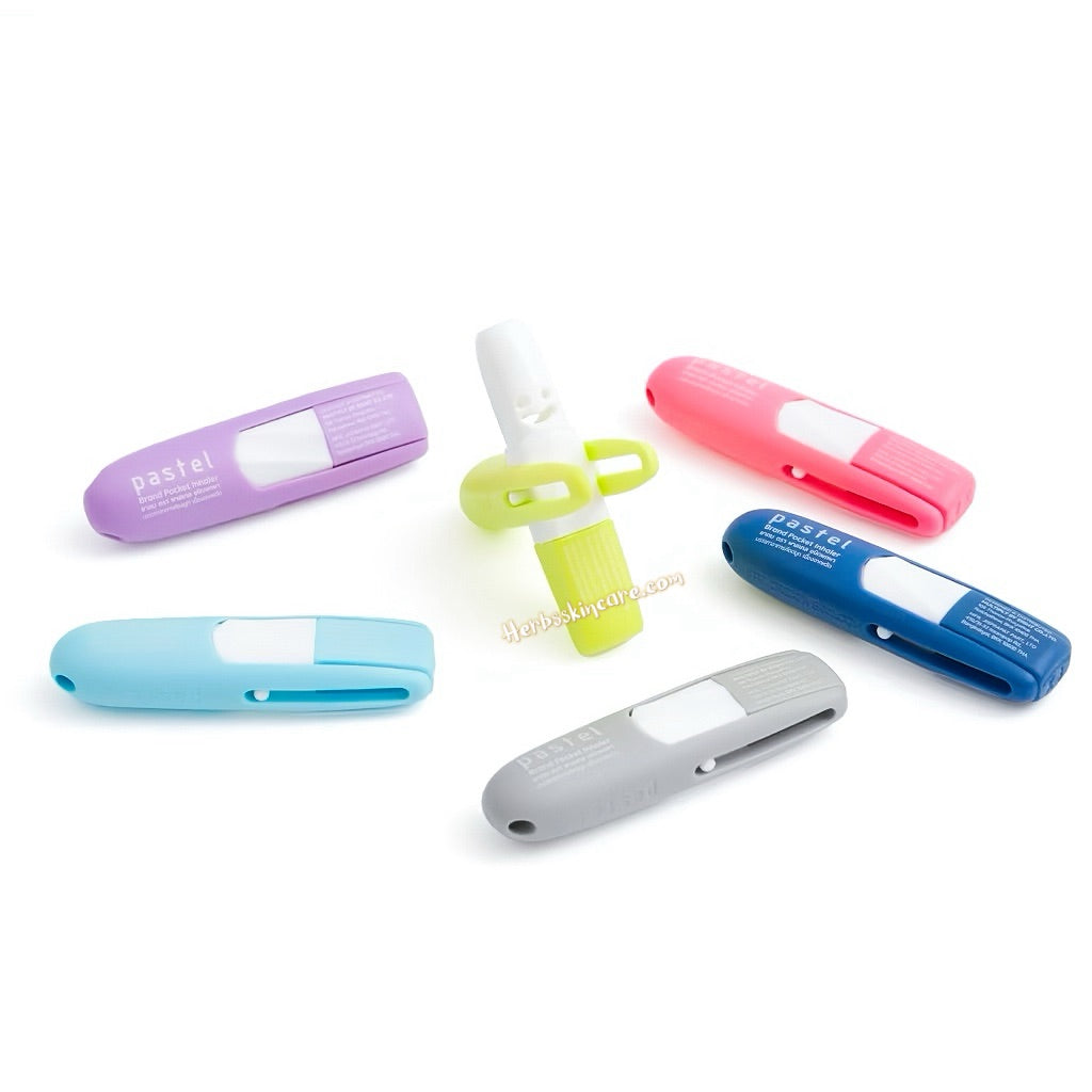 INHALADOR DE BOLSILLO PASTEL BRAND 1.5 ML (6 UNID.)